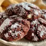 chocolate crinkle cookies - featured image