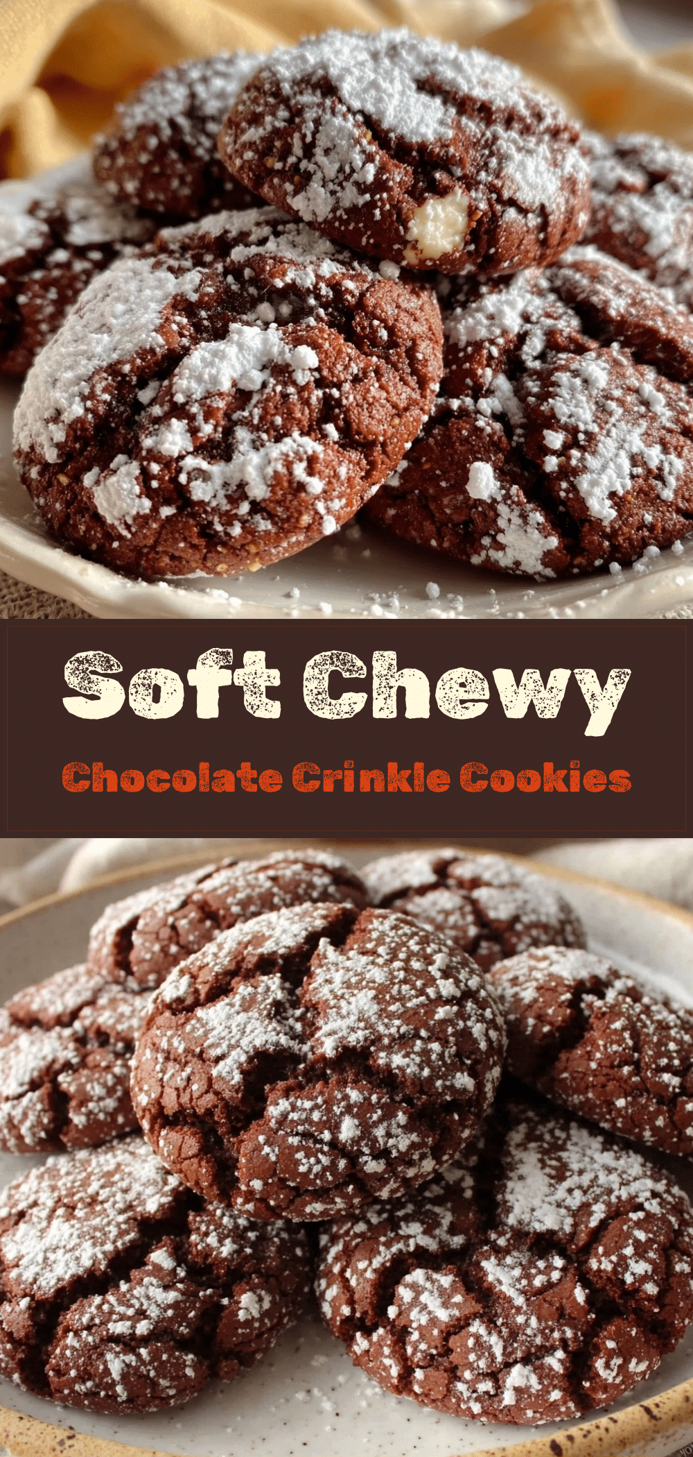 Chocolate Crinkle Cookies: 3-Ingredient No-Fuss Recipe 5 chocolate crinkle cookies recipe