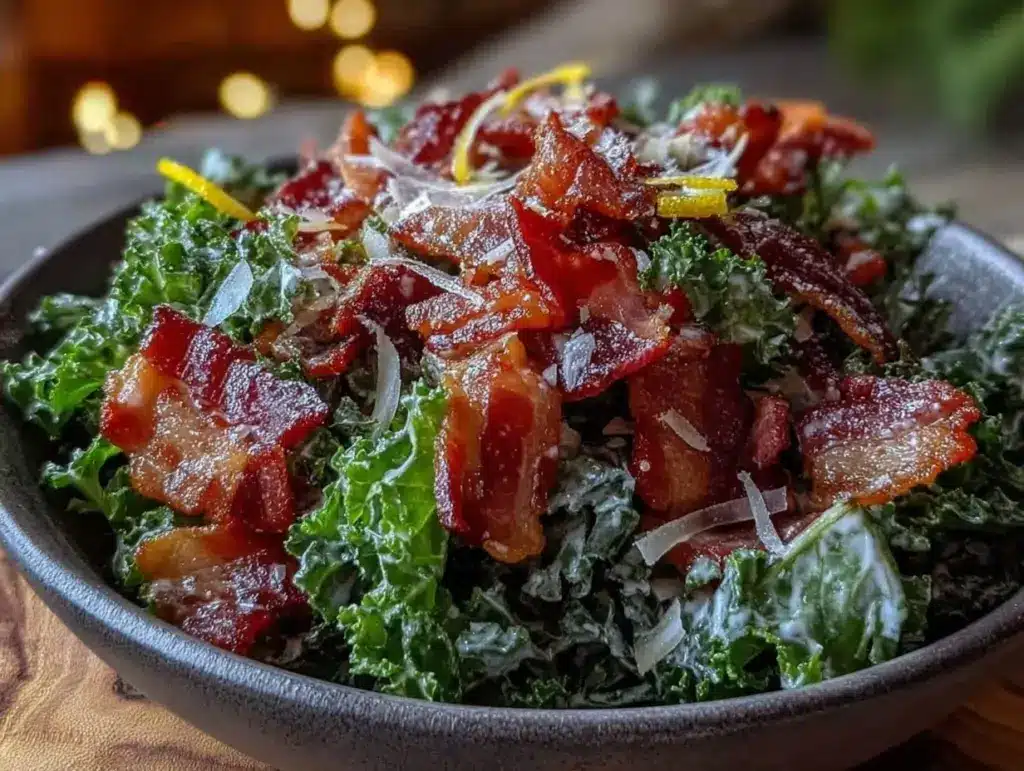 chopped kale salad - featured image
