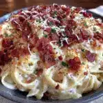 creamy alfredo pasta - featured image