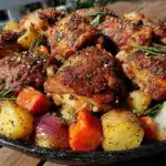 crispy sheet pan chicken - featured image