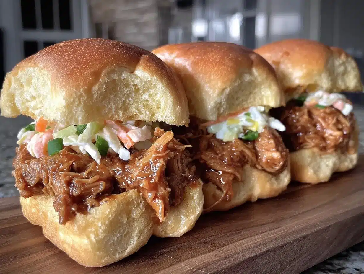 Labor Day Crockpot BBQ Pulled Chicken Sliders: The Foolproof BBQ Recipe Youll Make on Repeat 4 crockpot bbq pulled chicken sliders preparation steps