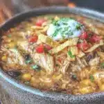 crockpot chicken tortilla soup - featured image