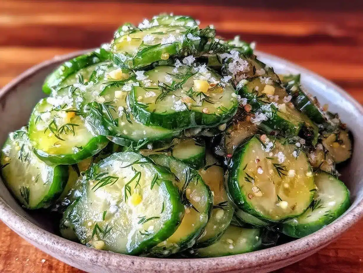 End of Summer Cucumber Salad: Easiest Beginner Recipe 4 end of summer cucumber salad preparation steps