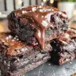 fudgy brownie bars - featured image