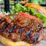 grilled ground beef burgers - featured image