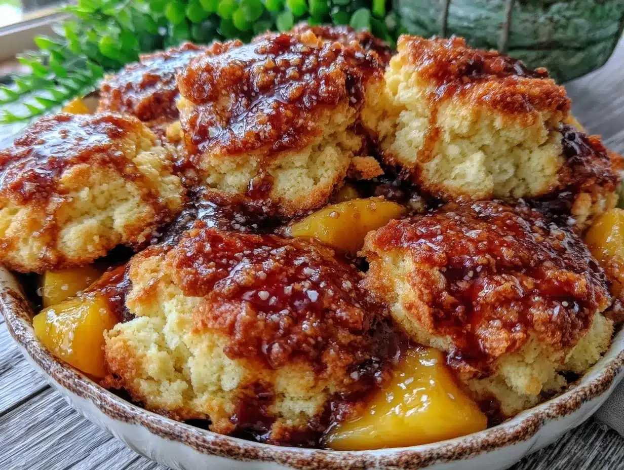 Grilled Peach Cobbler: The Only Backyard Recipe You’ll Ever Need 4 grilled peach cobbler preparation steps