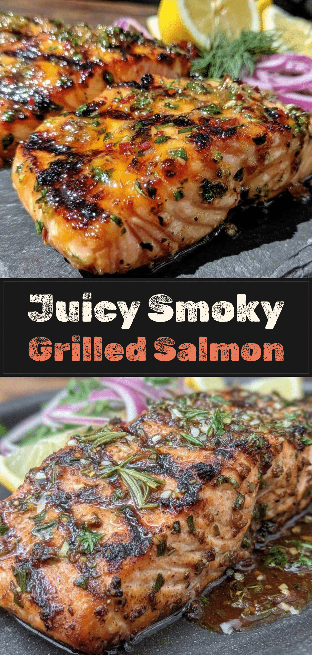 End of Summer Grilled Salmon with Smoky Herb Marinade: The 5-Ingredient Grill Recipe Youll Make on Repeat 5 grilled salmon with smoky herb marinade recipe