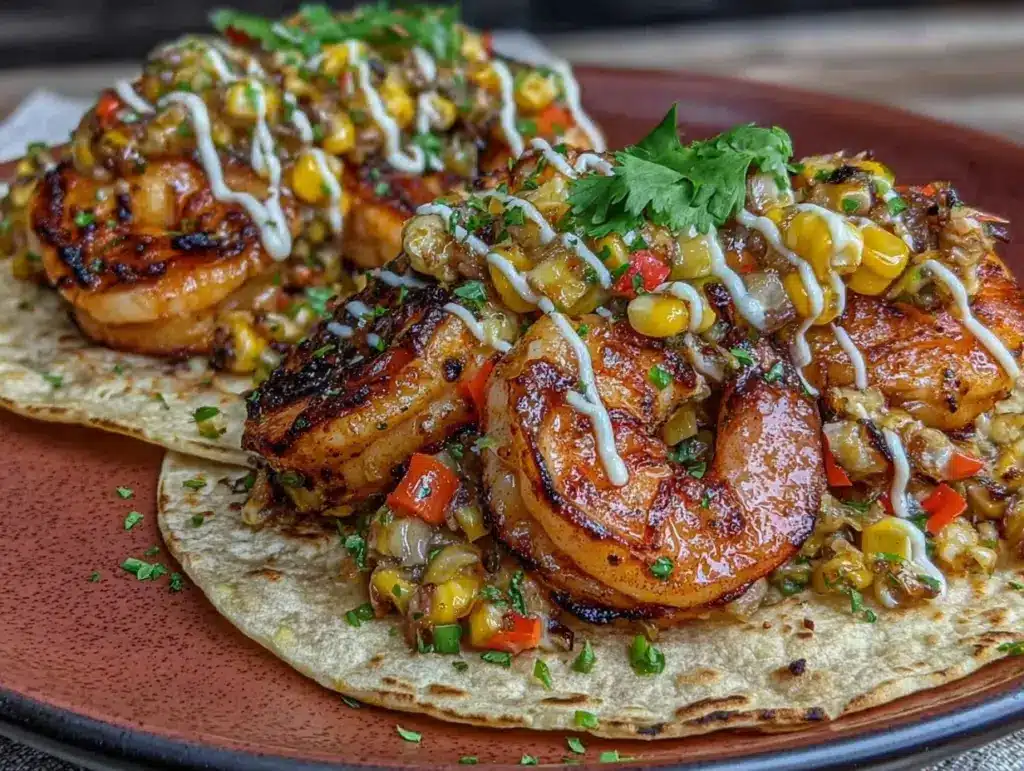 Grilled Shrimp Tacos - featured image