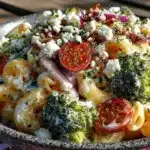 labor day picnic pasta salad - featured image