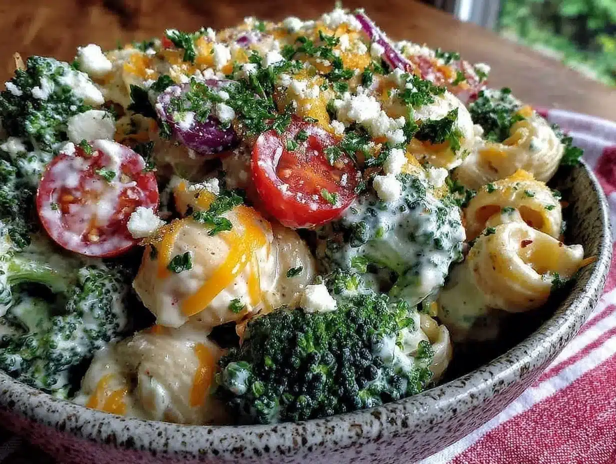 Labor Day Picnic Pasta Salad: 5-Ingredient Easy Makeover 4 labor day picnic pasta salad preparation steps