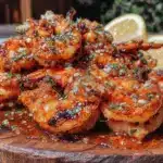 marinated grilled shrimp - featured image