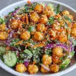 Mediterranean chickpea salad - featured image