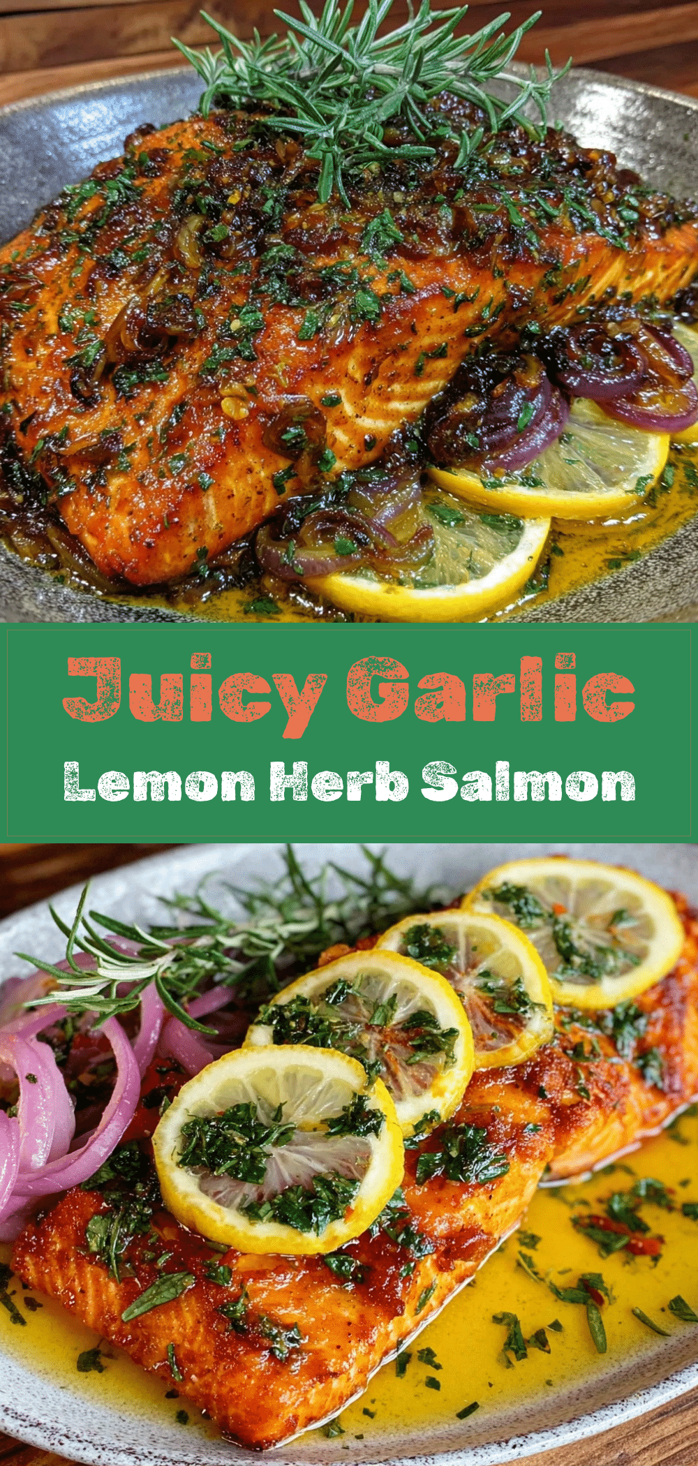 Mediterranean Salmon: 5-Ingredient Garlic Lemon Herb Sauce 5 Mediterranean salmon recipe