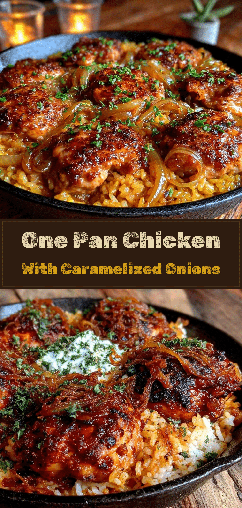 One-Pan Chicken and Rice with Caramelized Onions: Foolproof One-Pan Meal 5 one-pan chicken and rice with caramelized onions recipe