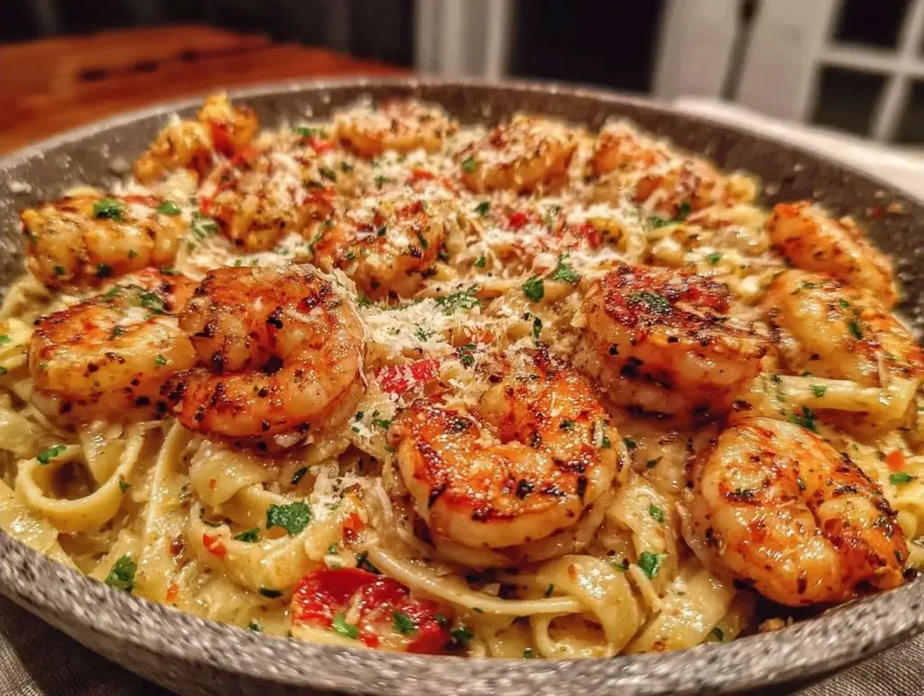 One-Pot Shrimp Pasta - featured image