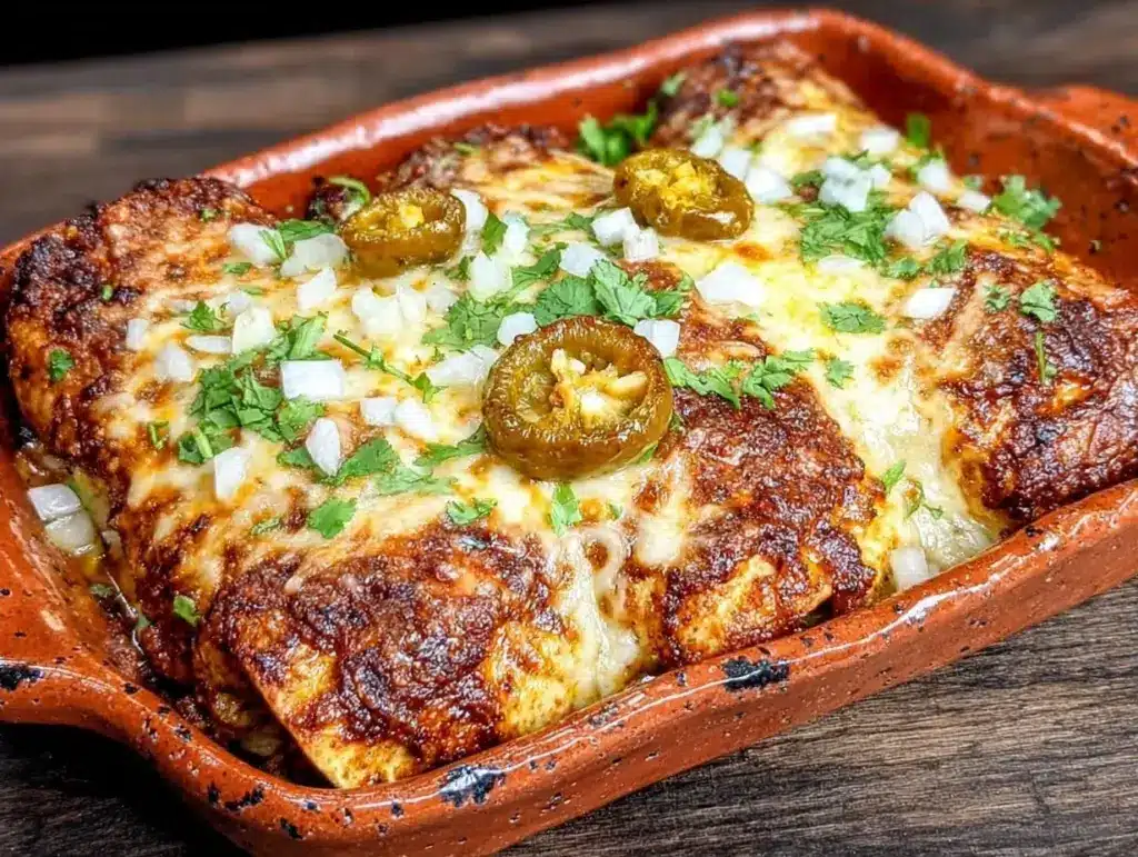 rotisserie chicken enchiladas - featured image