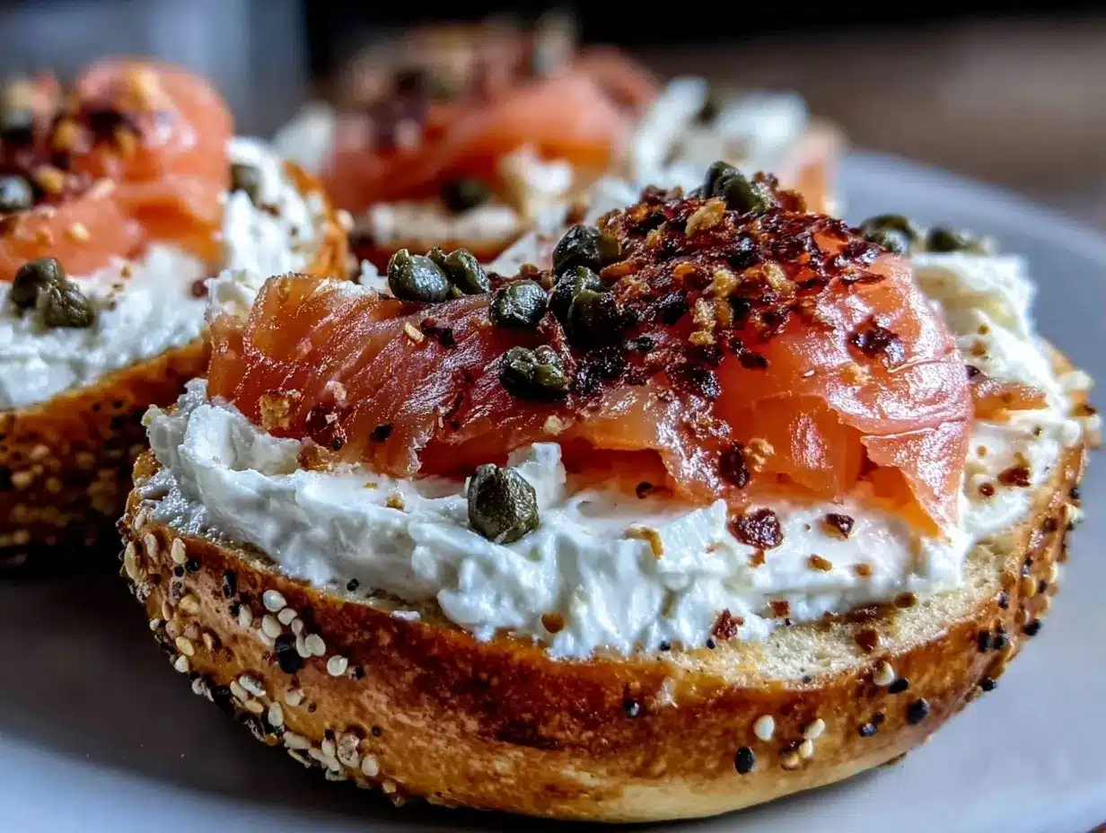 Smoked Salmon Bagel: The Only Recipe You Need 4 smoked salmon bagel preparation steps