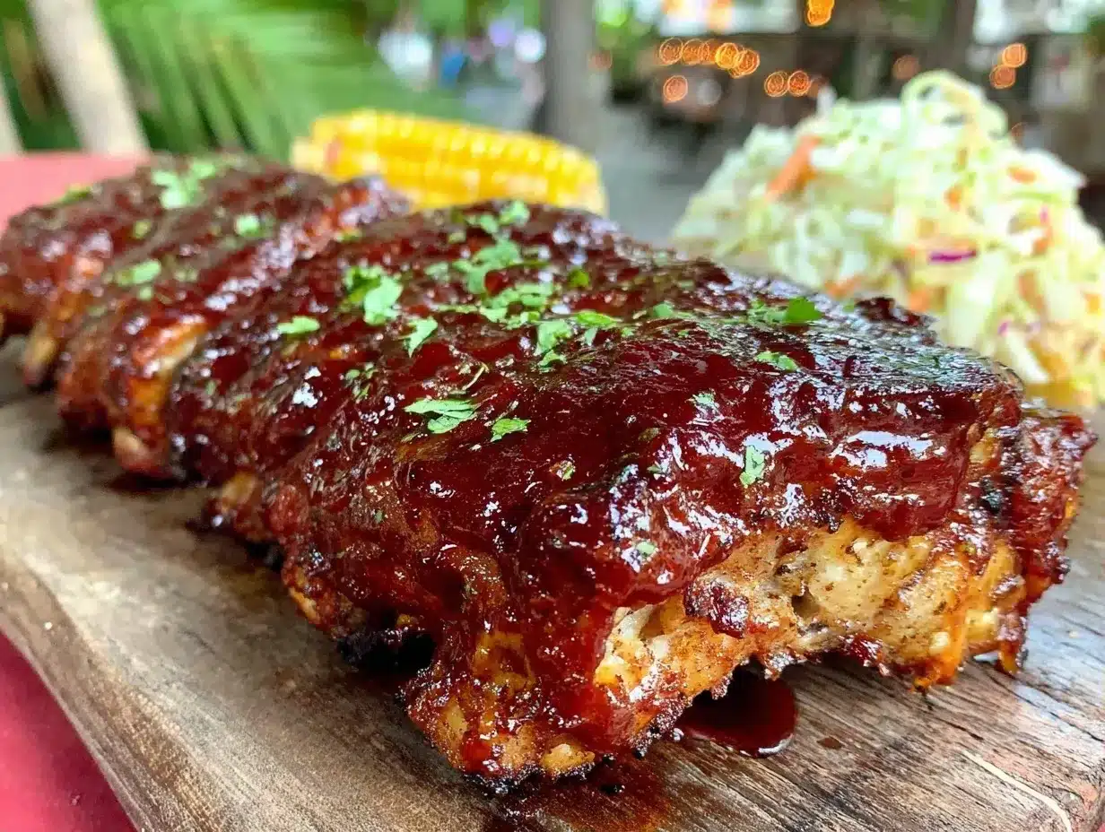 Smoky BBQ Ribs: The Best Easy Summer Grilling Recipe 4 smoky BBQ ribs preparation steps