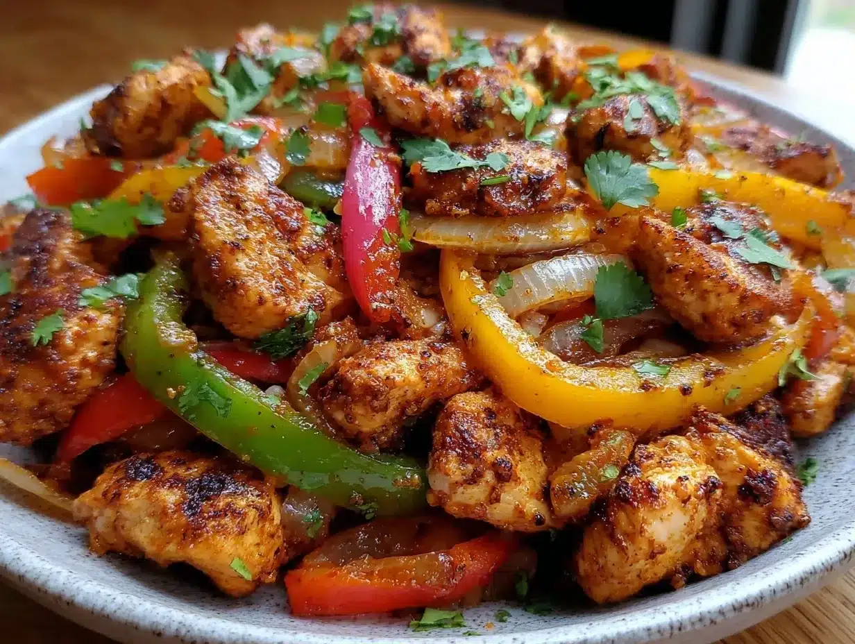 Air Fryer Chicken Fajita Bowls: 5 Easy Meal Prep Ideas 4 Air Fryer Chicken Fajita Bowls preparation steps