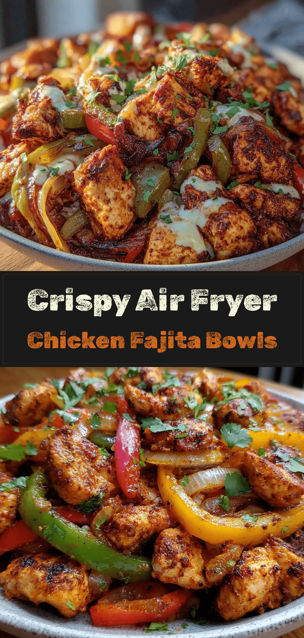 Air Fryer Chicken Fajita Bowls: 5 Easy Meal Prep Ideas 5 Air Fryer Chicken Fajita Bowls recipe