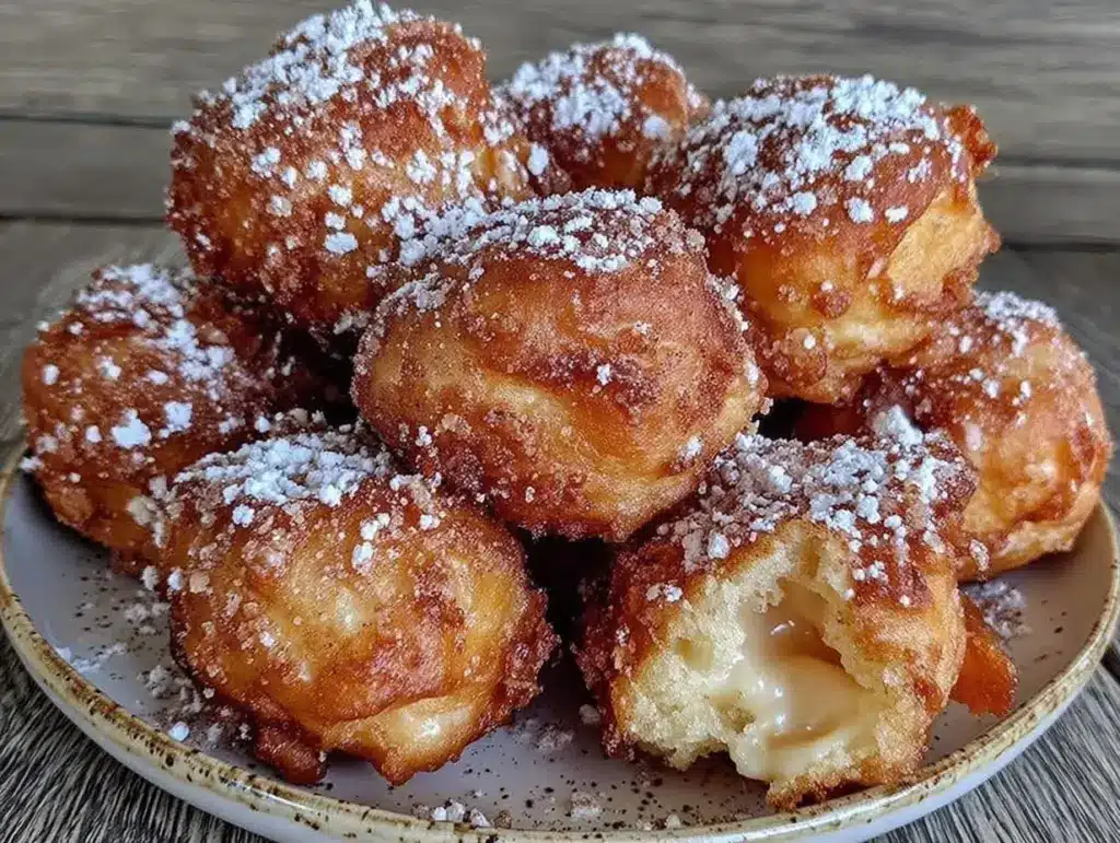 air fryer doughnut bites - featured image