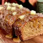 apple cider doughnut loaf - featured image