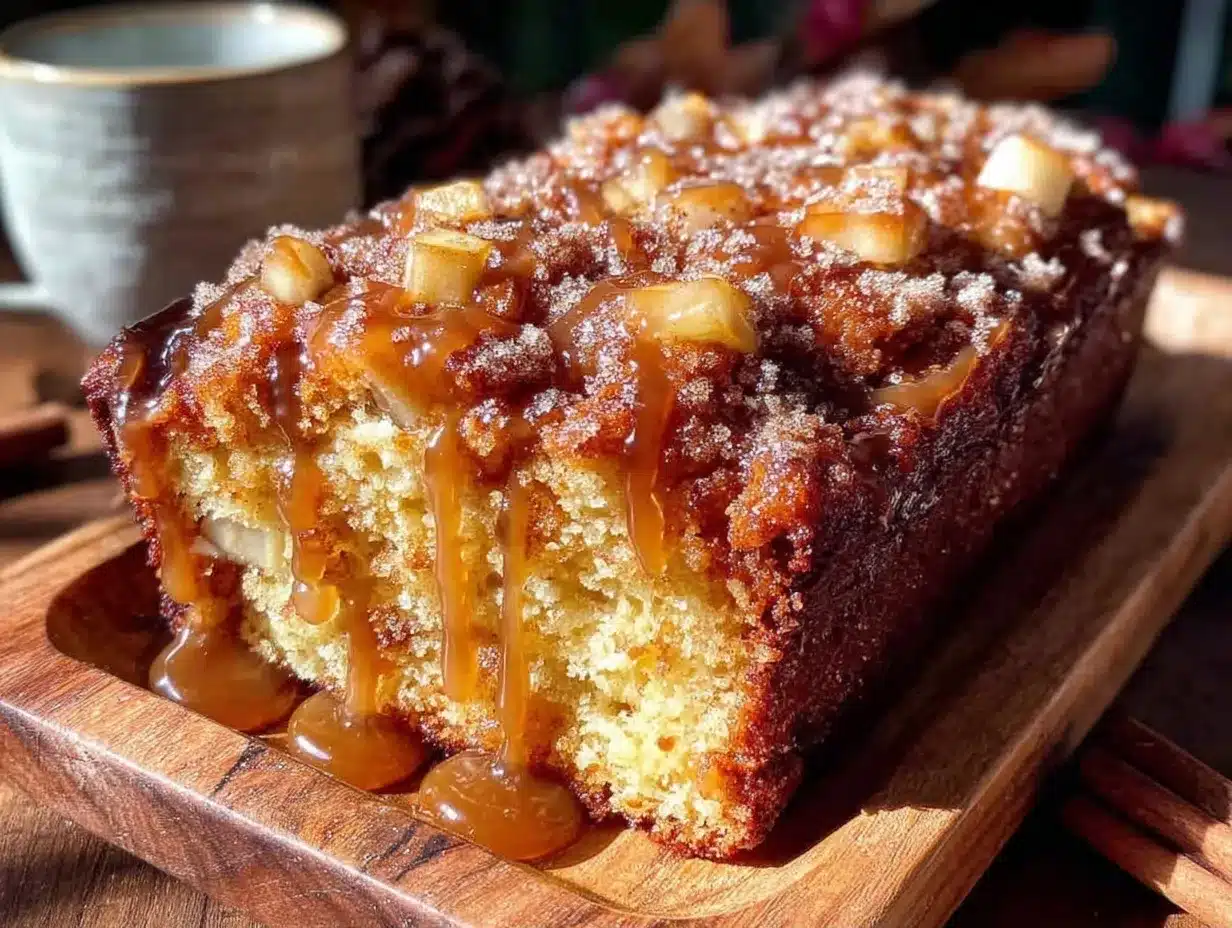 Cozy Fall Apple Cider Doughnut Loaf: Grill-Ready 4 apple cider doughnut loaf preparation steps