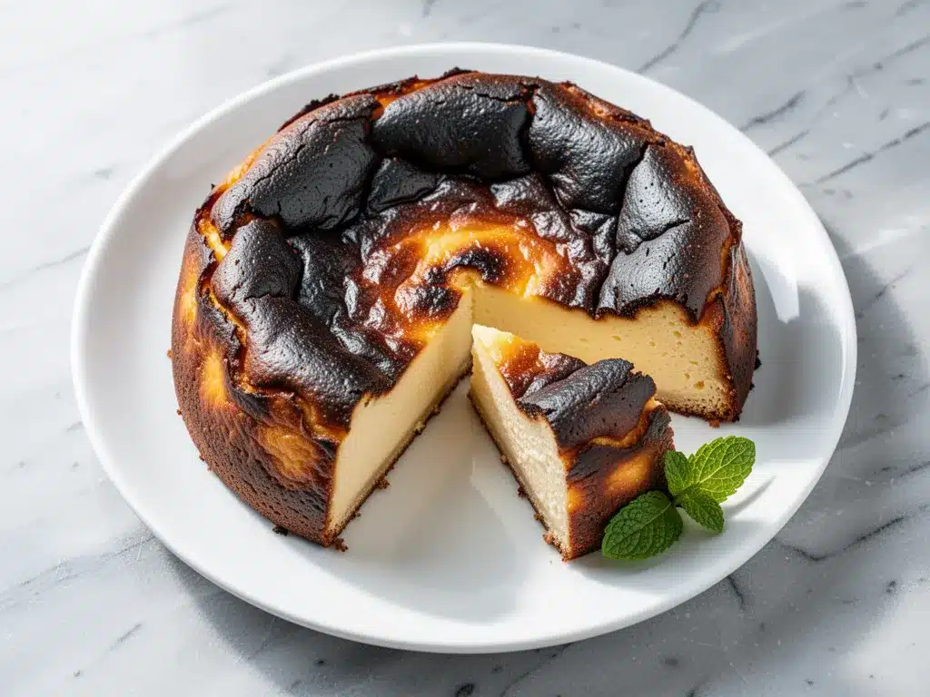 Foolproof Basque Burnt Cheesecake: The Best Easy Recipe 4 Basque Burnt Cheesecake preparation steps