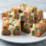 Birthday Cake Funfetti Blondies - featured image