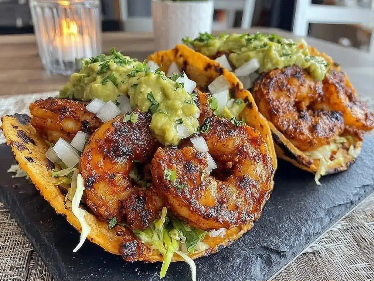 Blackened Shrimp Tacos: 5 Ingredients for Easy Family Dinners 4 blackened shrimp tacos preparation steps
