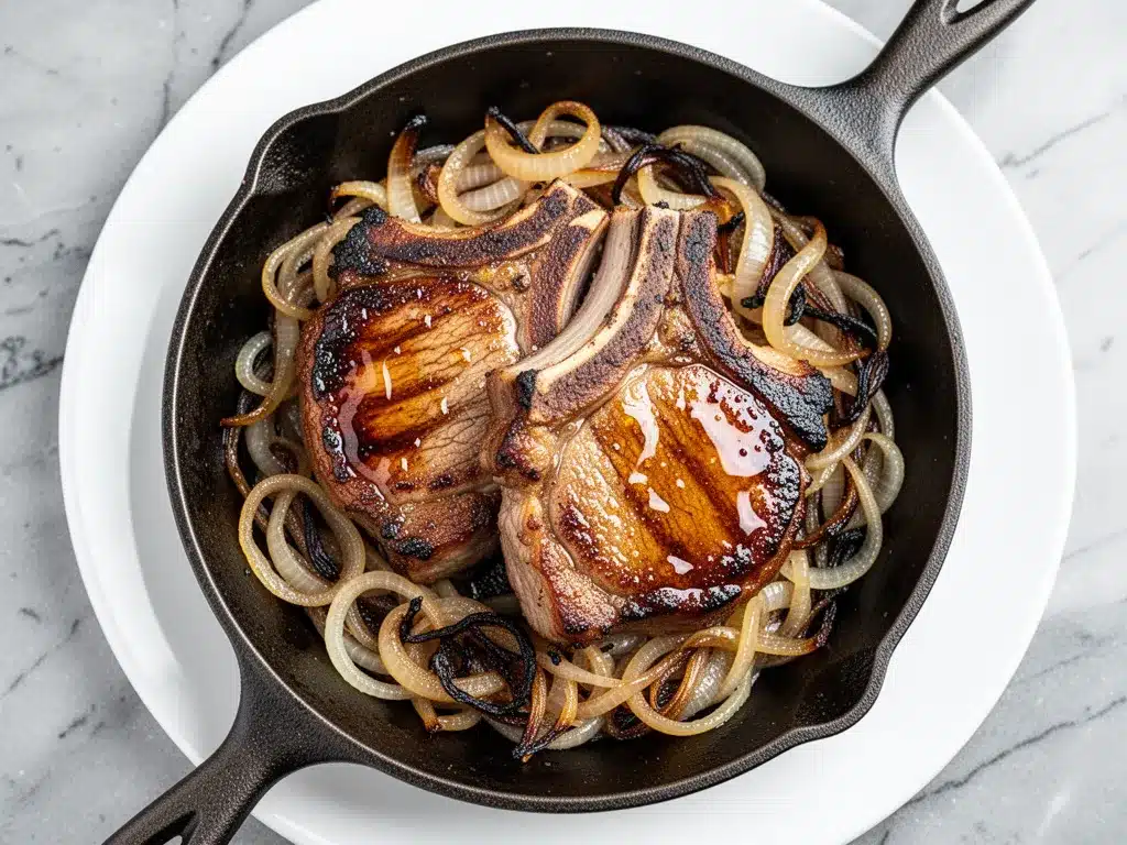 Juicy Brown Sugar Glazed Pork Chops: Easy 20-Min Meal 4 brown sugar glazed pork chops preparation steps