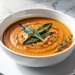 butternut squash soup - featured image