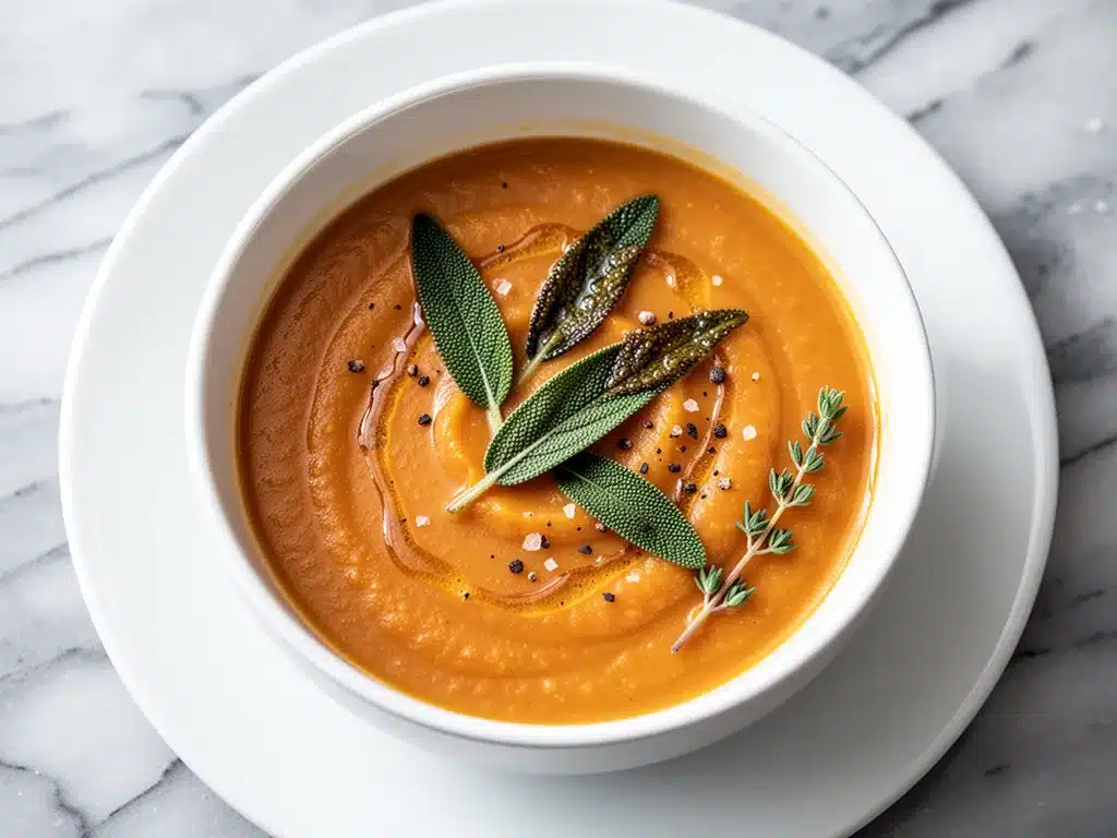 Butternut Squash Soup: 5-Ingredient Easy Weeknight Meal 4 butternut squash soup preparation steps