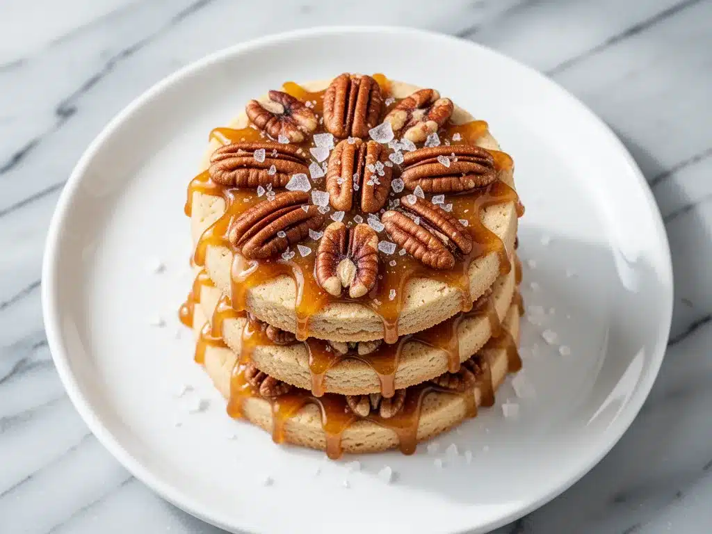 Buttery Pecan Praline Shortbread Cookies: Easy 10-Minute Recipe 4 buttery pecan praline shortbread cookies preparation steps