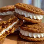 chewy brown sugar oatmeal cream pies - featured image