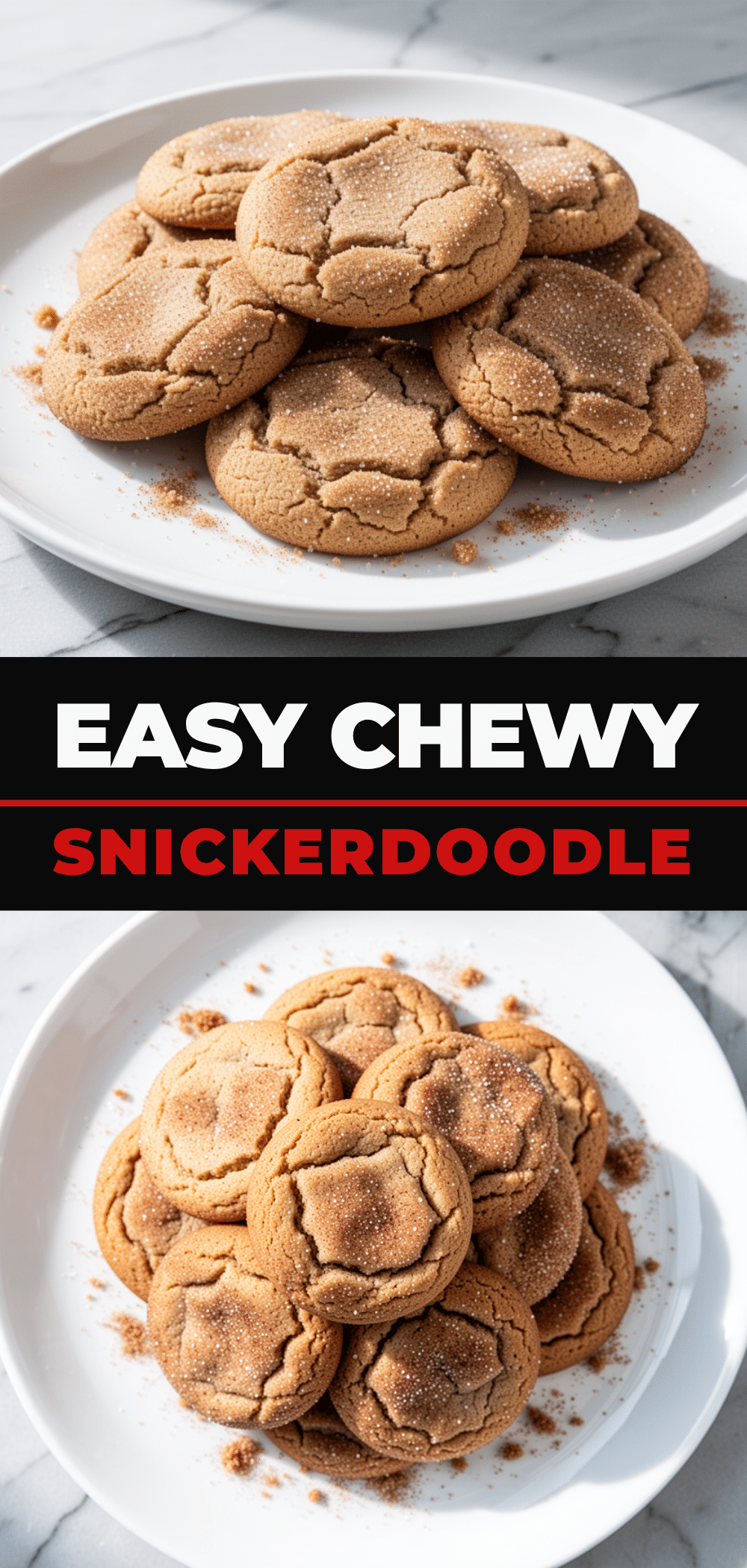 Chewy Brown Sugar Snickerdoodle Cookies: 5-Ingredient Easy Weeknight Treat 5 chewy brown sugar snickerdoodle cookies recipe