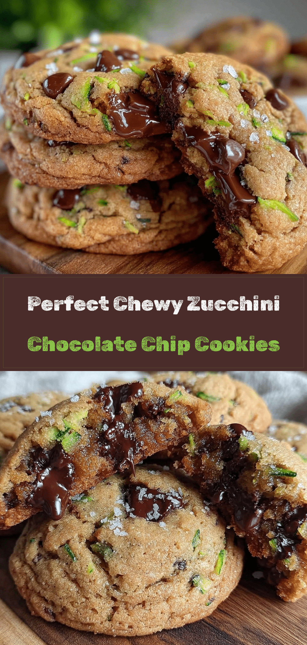 Chewy Zucchini Chocolate Chip Cookies with Brown Sugar 5 chewy zucchini chocolate chip cookies recipe