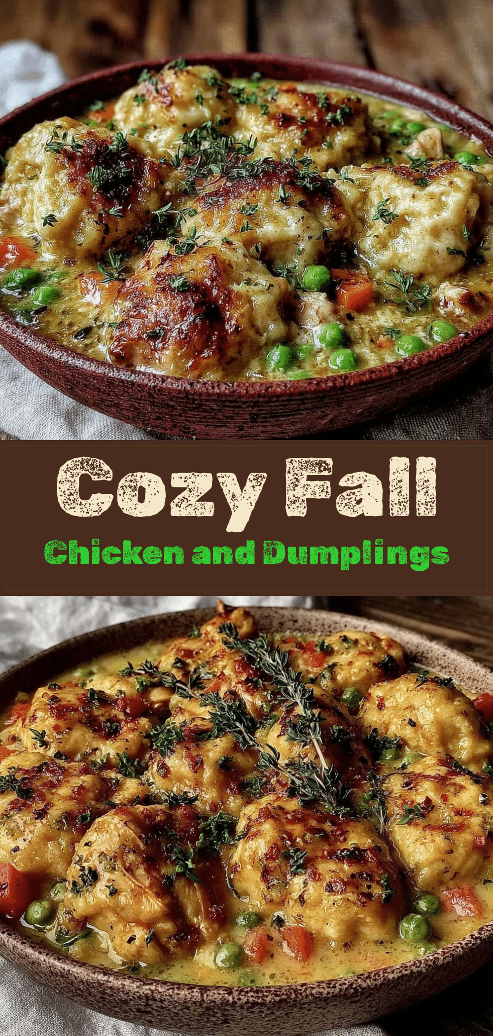 Cozy Fall Chicken and Dumplings: 4 Meals, 1 Pot 5 chicken and dumplings recipe