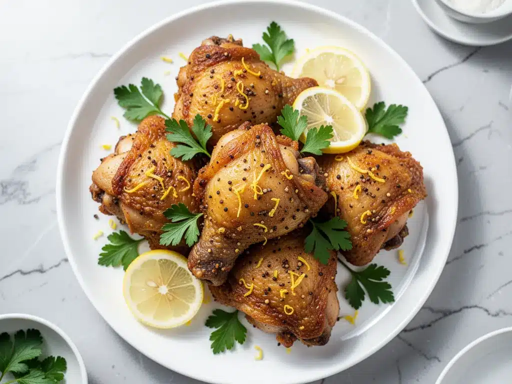 Crispy Air Fryer Chicken Thighs: 15 Min Easy Dinner 4 crispy air fryer chicken thighs preparation steps