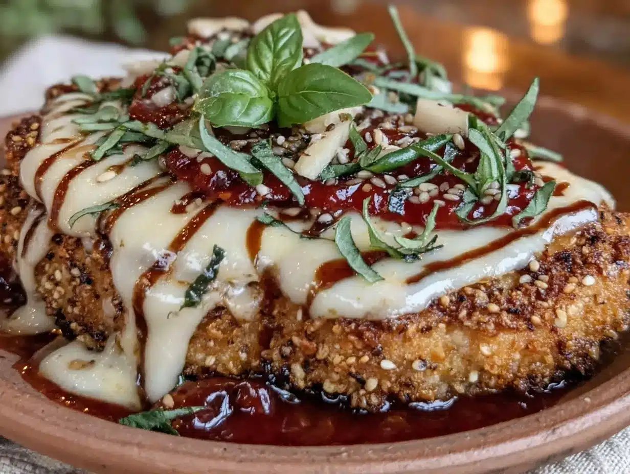 Crispy Baked Chicken Parmesan: Easy Kid-Friendly Recipe 4 crispy baked chicken parmesan preparation steps