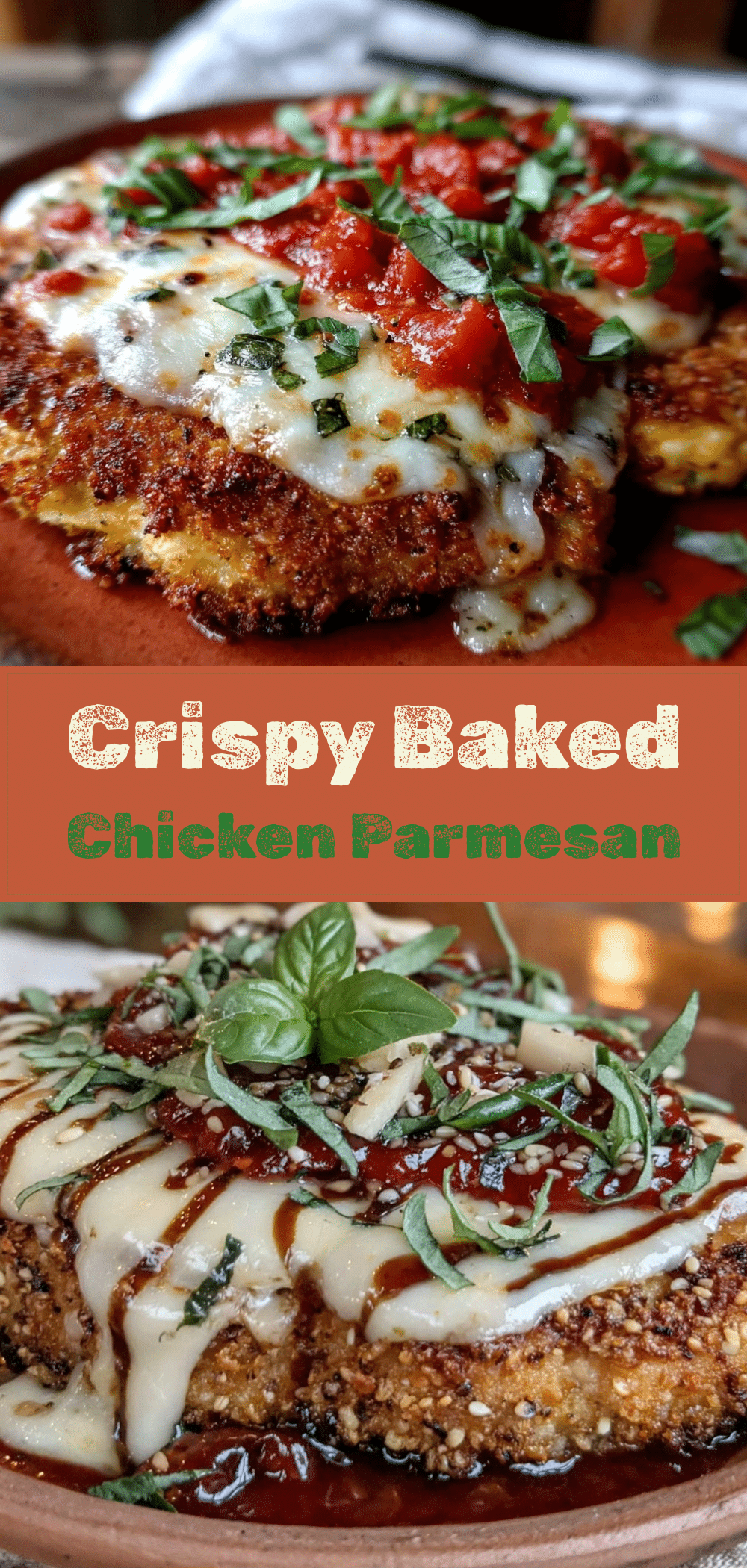 Crispy Baked Chicken Parmesan: Easy Kid-Friendly Recipe 5 crispy baked chicken parmesan recipe