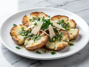 Crispy Smashed Potatoes - featured image