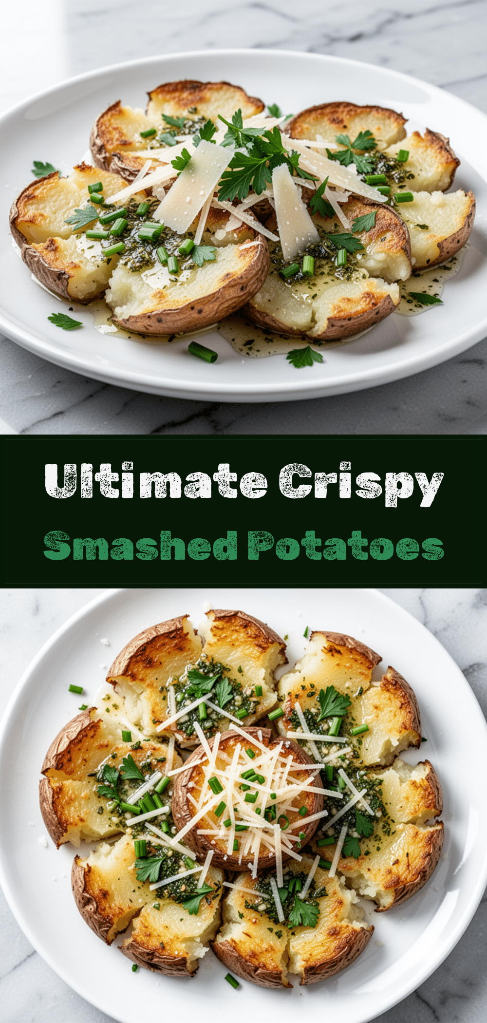 Crispy Smashed Potatoes: Easy Garlic Parmesan Recipe 5 Crispy Smashed Potatoes recipe