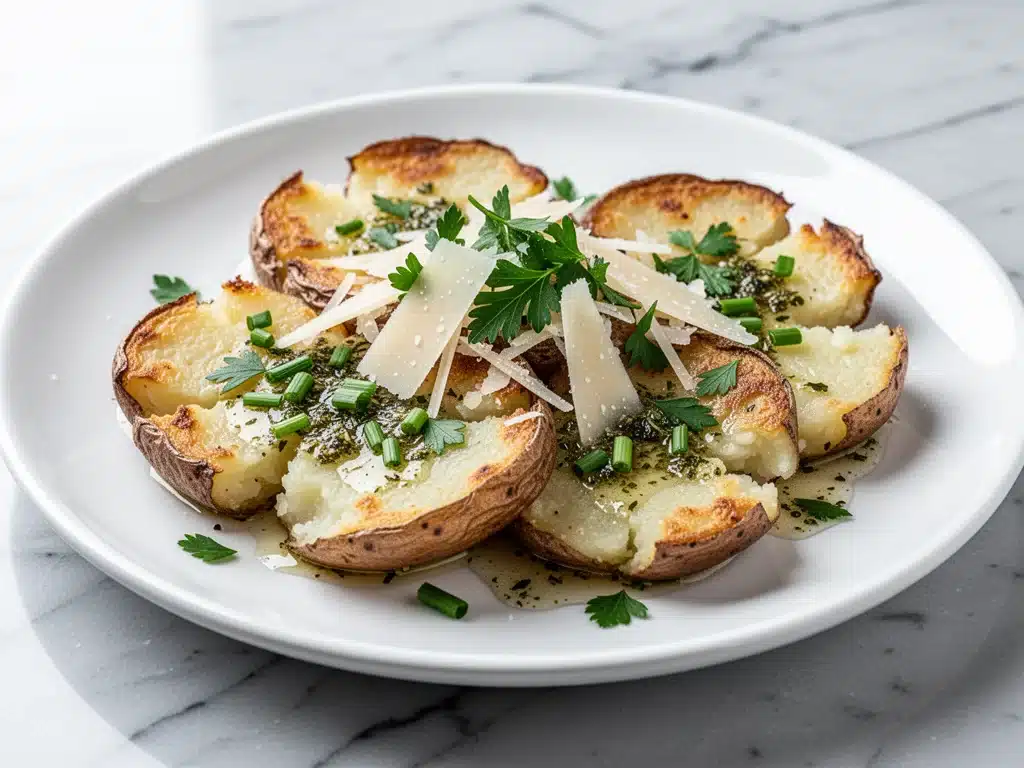 Crispy Smashed Potatoes - featured image