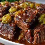 Crockpot Mississippi Pot Roast - featured image