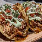 crockpot salsa verde chicken tacos - featured image