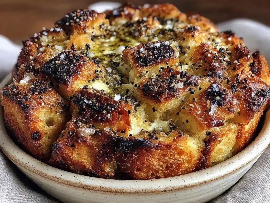 Everything Bagel Strata - featured image