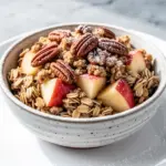 Fall Apple Cinnamon Baked Oatmeal - featured image