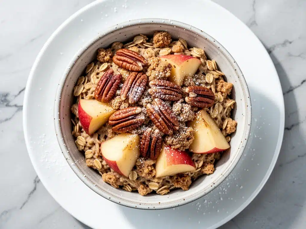 Fall Apple Cinnamon Baked Oatmeal: 5 Easy Make-Ahead Breakfasts 3 Fall Apple Cinnamon Baked Oatmeal preparation steps